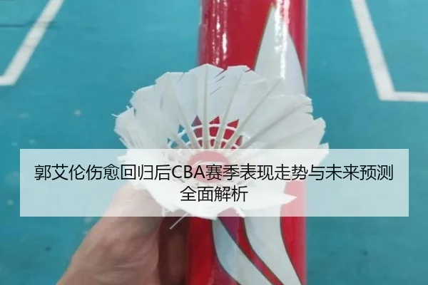 郭艾伦伤愈回归后CBA赛季表现走势与未来预测全面解析